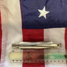 Bulldog Brand Anglo Saxon Whittler w/ Super Vintage Stag Handles -Central Kentucky Knife Club -NOS