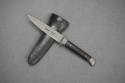 *RARE* kershaw MILITARY BOOT KNIFE SOLINGEN-GERMANY No. 4351 w/Original Leather Sheath!