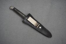 *RARE* kershaw MILITARY BOOT KNIFE SOLINGEN-GERMANY No. 4351 w/Original Leather Sheath!