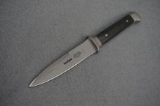 *RARE* kershaw MILITARY BOOT KNIFE SOLINGEN-GERMANY No. 4351 w/Original Leather Sheath!