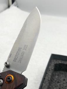 Benchmade 15062 Grizzly Creek Prototype New In Box Made In USA