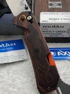 Benchmade 15062 Grizzly Creek Prototype New In Box Made In USA