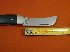 Titusville Cutlery 2024 Smooth Gabon Ebony Wood Rooster Comb Farmer Knife Rare 1 of 70 COA USA Made