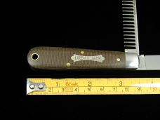 Great Eastern Cutlery GEC OD Green Canvas Micarta Urban Jack Knife 1 of 734 Made in USA 152221