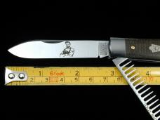 Great Eastern Cutlery GEC OD Green Canvas Micarta Urban Jack Knife 1 of 734 Made in USA 152221