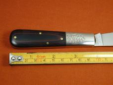 Great Eastern Cutlery GEC Red & Black Linen Micarta Acorn Barlow Knife 1 of 431 Made in USA 861121