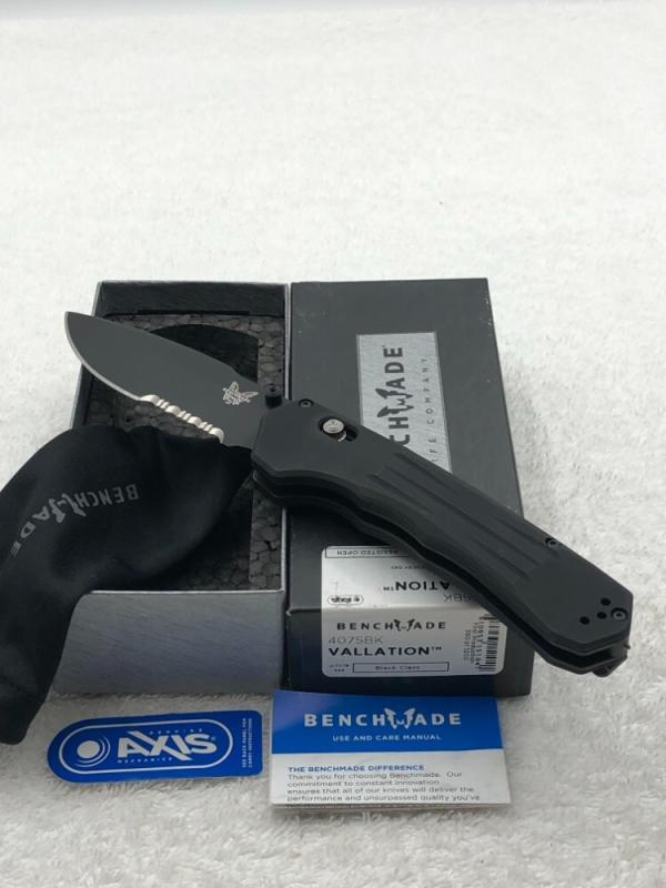 Benchamde 407SBK Vallation 1st Production 580 of 1200 Assisted Open New In Box Made USA