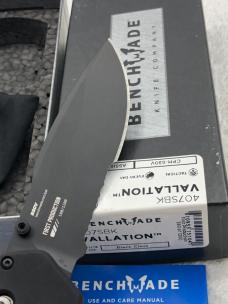 Benchamde 407SBK Vallation 1st Production 580 of 1200 Assisted Open New In Box Made USA