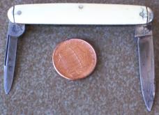 vintage H. BOKER & CO. IMPROVED CUTLERY Pocket Knife with Ivory handles