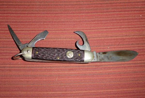 Vintage Ulster Official Boy Scout Knife 1960's-1970's