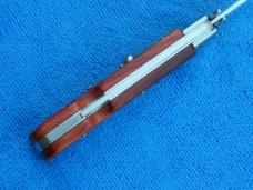 9" Roma Italy style Swinguard Switchblade knife Wood handles II