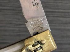 Vintage Single Blade Mexico Souvenir Lever Lock Pocketknife
