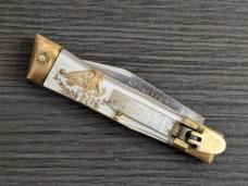 Vintage Single Blade Mexico Souvenir Lever Lock Pocketknife