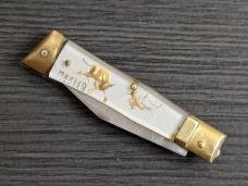 Vintage Single Blade Mexico Souvenir Lever Lock Pocketknife
