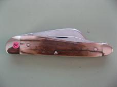   DANIELS FAMILY KNIFE BRANDS-TITUSVILLE CUTLERY-ROOSTER COMB MAMMOTH BARK IVORY #2