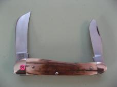   DANIELS FAMILY KNIFE BRANDS-TITUSVILLE CUTLERY-ROOSTER COMB MAMMOTH BARK IVORY #2