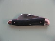   DANIELS FAMILY KNIFE BRANDS-TITUSVILLE CUTLERY-ROOSTER COMB GABON EBONY #1