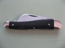   DANIELS FAMILY KNIFE BRANDS-TITUSVILLE CUTLERY-ROOSTER COMB GABON EBONY #2