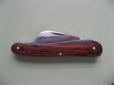   DANIELS FAMILY KNIFE BRANDS-TITUSVILLE CUTLERY-ROOSTER COMB COCOBOLO ROSEWOOD #2