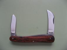   DANIELS FAMILY KNIFE BRANDS-TITUSVILLE CUTLERY-ROOSTER COMB COCOBOLO ROSEWOOD #2
