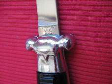 RARE Style Vintage Double Action PASTOR ALEMAN  OTF Switchblade Knife