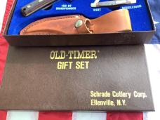 Old Timer Schrade Cutlery Sharpfinger and Middleman Stockman -NOS in Orig box