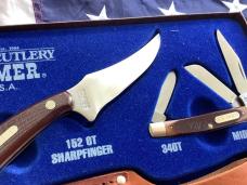 Old Timer Schrade Cutlery Sharpfinger and Middleman Stockman -NOS in Orig box