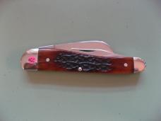   DANIELS FAMILY KNIFE BRANDS-TITUSVILLE CUTLERY-ROOSTER COMB CAROLINA WINE BONE #1