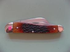   DANIELS FAMILY KNIFE BRANDS-TITUSVILLE CUTLERY-ROOSTER COMB CAROLINA WINE BONE #2