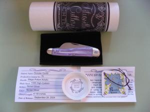 DANIELS FAMILY KNIFE BRANDS-TITUSVILLE CUTLERY-ROOSTER COMB MAGIC POTION #1