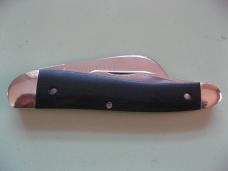   DANIELS FAMILY KNIFE BRANDS-TITUSVILLE CUTLERY-ROOSTER COMB PROTO GABON EBONY