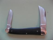   DANIELS FAMILY KNIFE BRANDS-TITUSVILLE CUTLERY-ROOSTER COMB PROTO GABON EBONY