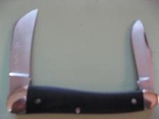  DANIELS FAMILY KNIFE BRANDS-TITUSVILLE CUTLERY-ROOSTER COMB PROTO GABON EBONY
