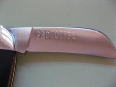   DANIELS FAMILY KNIFE BRANDS-TITUSVILLE CUTLERY-ROOSTER COMB PROTO GABON EBONY