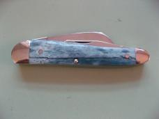   DANIELS FAMILY KNIFE BRANDS-TITUSVILLE CUTLERY-ROOSTER COMB PROTO MERMAID BLUE GIRAFFE