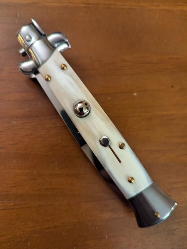 FRANK BELTRAME 23CM 9" BAYONET STILETTO FRENCH HONEY HORN...NEW 