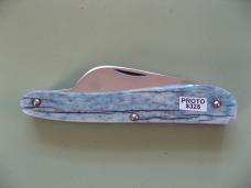   DANIELS FAMILY KNIFE BRANDS-TITUSVILLE CUTLERY-ROOSTER COMB PROTO MERMAID BLUE GIRAFFE SHADOW