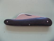   DANIELS FAMILY KNIFE BRANDS-TITUSVILLE CUTLERY-ROOSTER COMB PROTO BOG OAK SHADOW