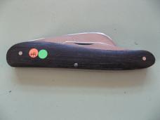   DANIELS FAMILY KNIFE BRANDS-TITUSVILLE CUTLERY-ROOSTER COMB PROTO BOG OAK SHADOW