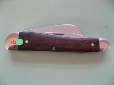   DANIELS FAMILY KNIFE BRANDS-TITUSVILLE CUTLERY-ROOSTER COMB PROTO COCOBOLO WOOD
