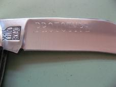   DANIELS FAMILY KNIFE BRANDS-TITUSVILLE CUTLERY-ROOSTER COMB PROTO COCOBOLO WOOD
