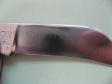   DANIELS FAMILY KNIFE BRANDS-TITUSVILLE CUTLERY-ROOSTER COMB PROTO COCOBOLO WOOD SHADOW