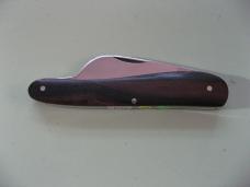   DANIELS FAMILY KNIFE BRANDS-TITUSVILLE CUTLERY-ROOSTER COMB PROTO OLYMPIC BLUE GIRAFFE SHAD SHADOW