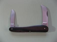   DANIELS FAMILY KNIFE BRANDS-TITUSVILLE CUTLERY-ROOSTER COMB PROTO OLYMPIC BLUE GIRAFFE SHAD SHADOW
