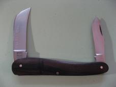   DANIELS FAMILY KNIFE BRANDS-TITUSVILLE CUTLERY-ROOSTER COMB PROTO OLYMPIC BLUE GIRAFFE SHAD SHADOW