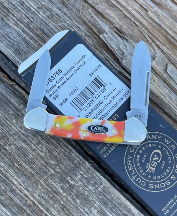 CASE XX ** 2024 CANDY CORN KIRINITE BABY BUTTERBEAN