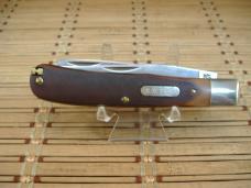SCHRADE OLD TIMER 96OT BEARHEAD TRAPPER VINTAGE NOS USA MADE HIGH CARBON STEEL MINT POCKET KNIFE 