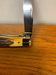 CASE XX 2000 GENUINE STAG USA 5254 SS Trapper