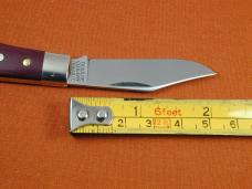 Great Eastern Cutlery GEC Smooth Red Stone ESPL 22 Magnum Knife 221124 NIT Clip Blade