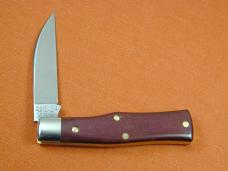 Great Eastern Cutlery GEC Smooth Red Stone ESPL 22 Magnum Knife 220124 NIT Wharncliffe Blade